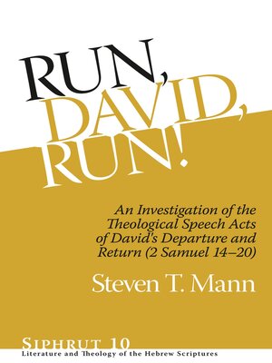 cover image of Run, David, Run!